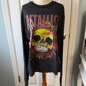 Metallica Graphic Long Sleeve Shirt